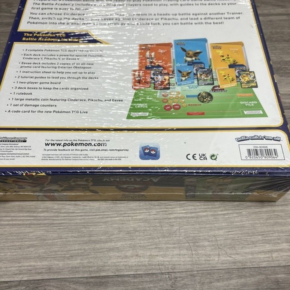 Pokemon TCG Battle Academy Board Game 2022 Starter - 3 Decks 180 Cards - Sealed - Picture 7 of 8